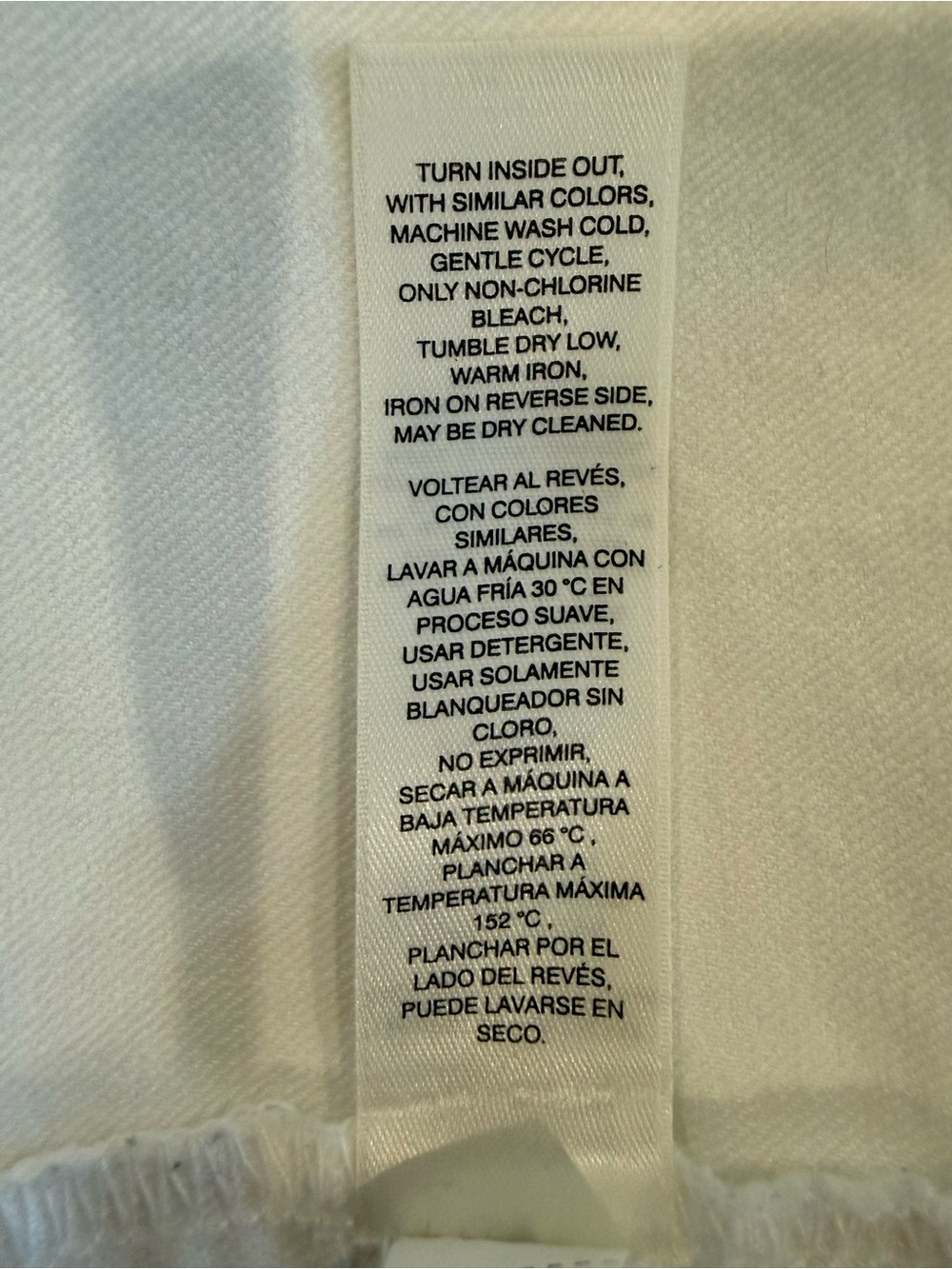 Chico's White Denim Jean Jacket with Frayed Hem Chico Size 4 - Picture 10 of 11